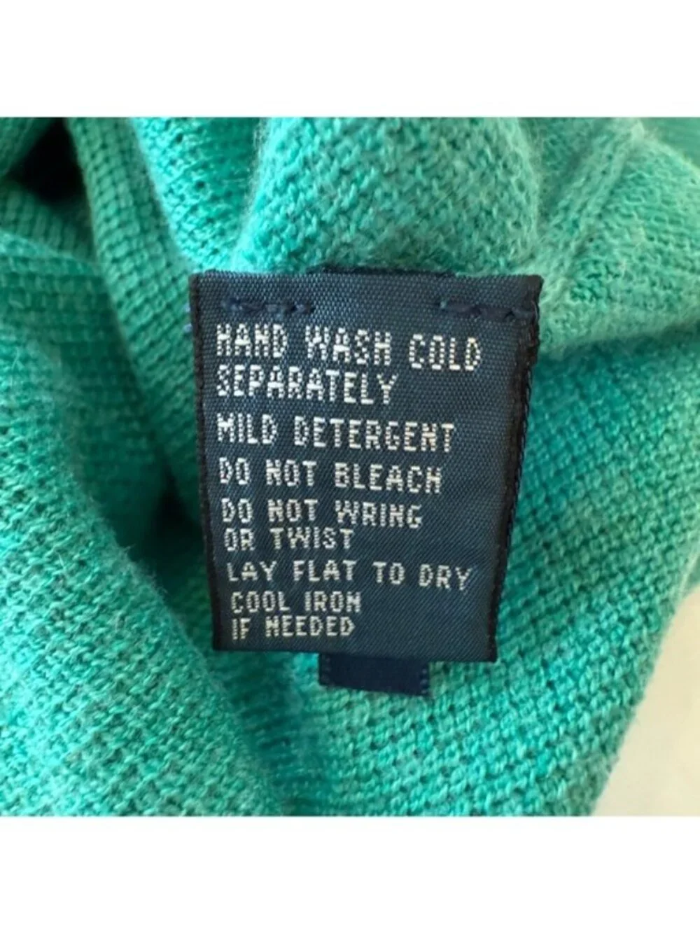Polo by Ralph Lauren Men's Green V-Neck Sweater